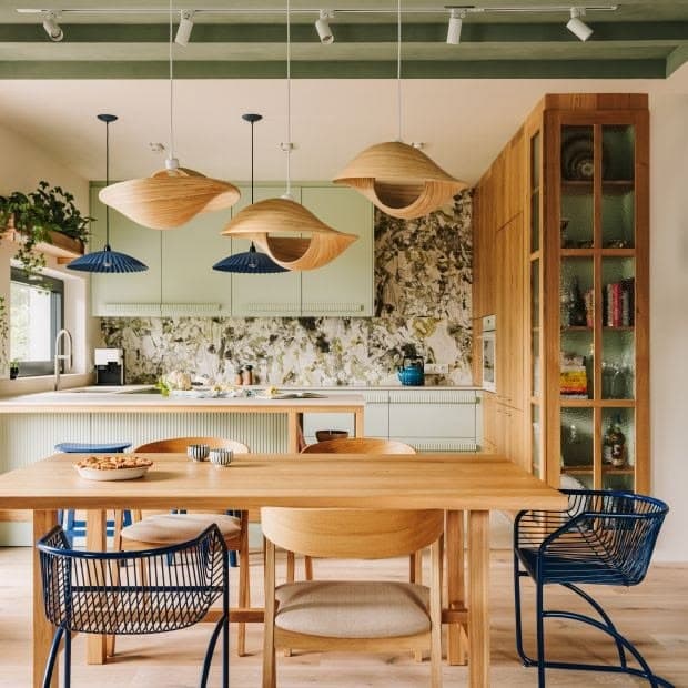 Warm Minimalism: A Contemporary Kitchen Designed for Connection