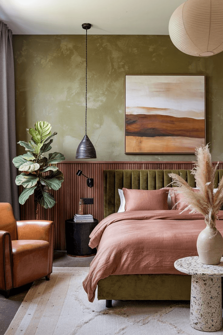 Earthy Elegance: Creating a Cozy, Nature-Inspired Bedroom
